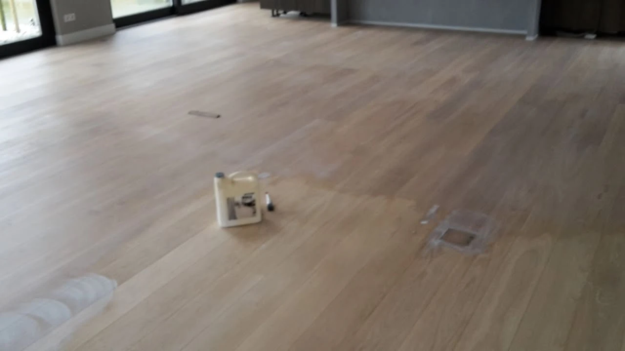 Vloer geschuurd en geolied in vleuten
